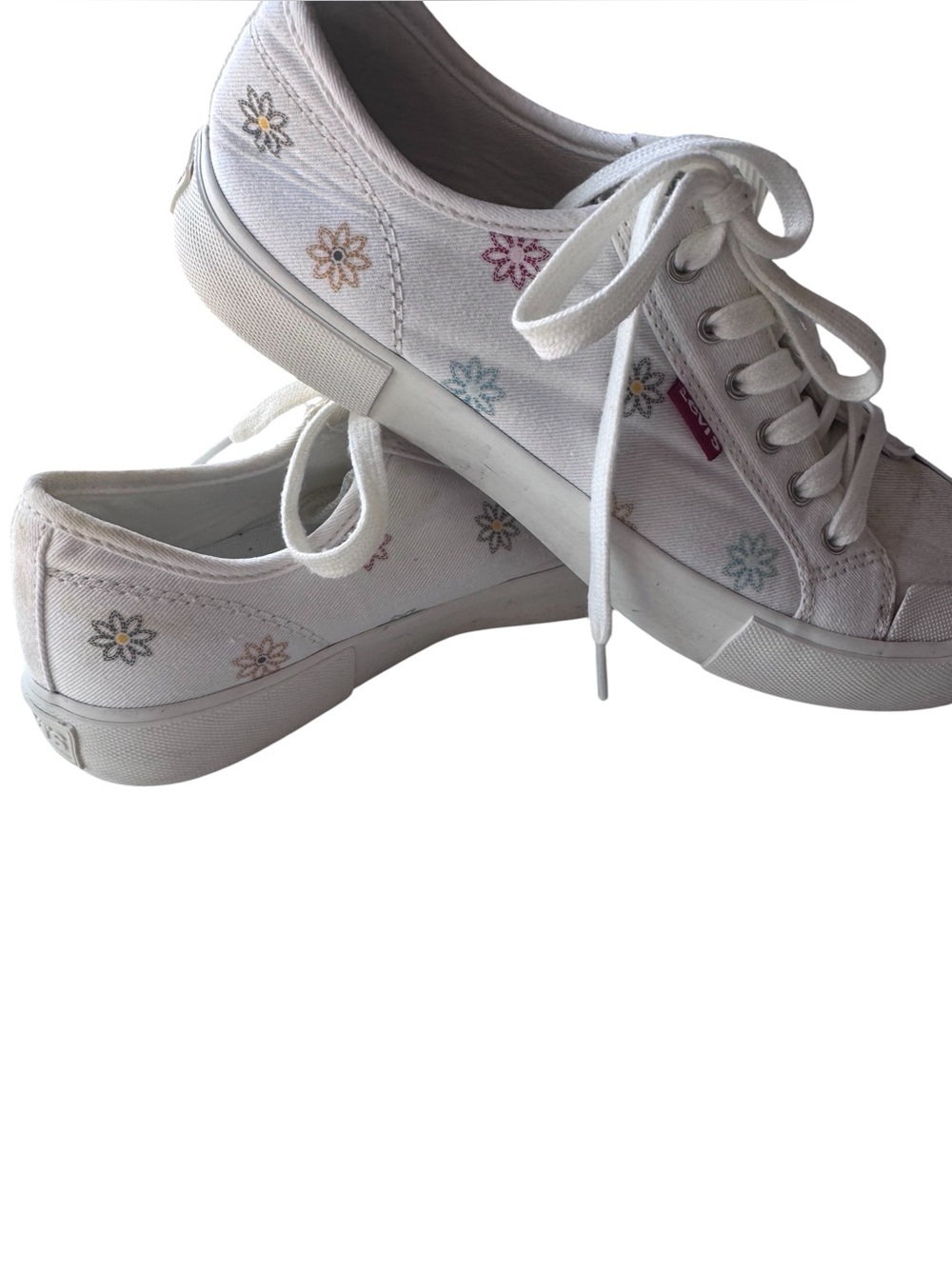 Levi's Women's Floral Embroidered Sneakers